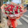 Bouquet of red roses